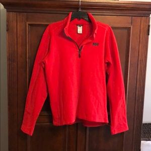 1/4 zip Helly Hansen fleece pullover